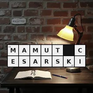 Hasło krzyżówkowe mammuthus columbi imperator wymarły ssak z rodziny słoniowatych podgatunek mamuta kolumbijskiego pojawił się w ameryce północnej około 12 mln lat temu - mamut cesarski – rozwiązanie, synonimy, podpowiedzi i definicje krzyżówkowe